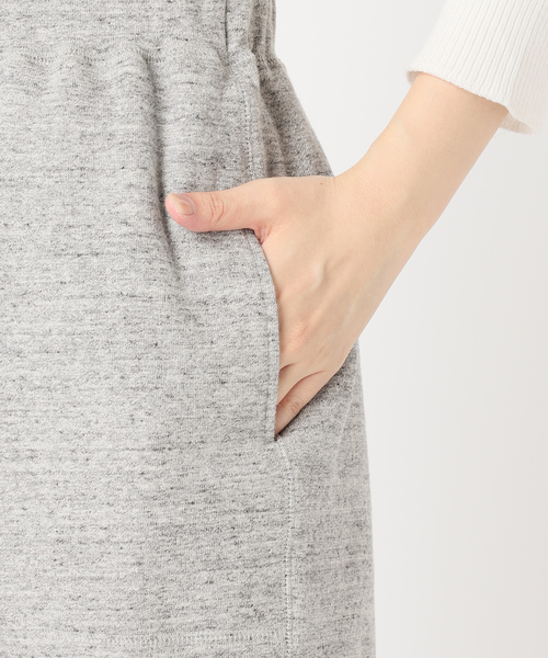 journal standard L'essage（ジャーナルスタンダードレサージュ）の「ストレッチウラケイージーパンツ（スウェットパンツ・レディース・ライトグレー/ホワイト・FREE）」の16枚目の写真