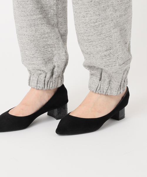 journal standard L'essage（ジャーナルスタンダードレサージュ）の「ストレッチウラケイージーパンツ（スウェットパンツ・レディース・ライトグレー/ホワイト・FREE）」の17枚目の写真