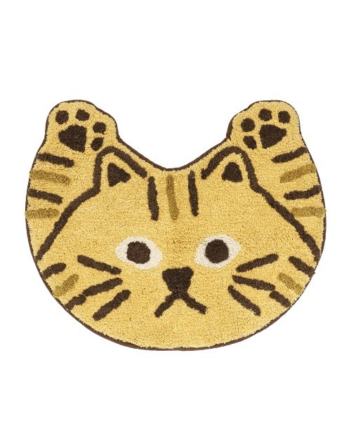 チチカカ（チチカカ）の「バンザイアニマルマット【WEB限定】50×61cm（ラグ/マット・レディース・その他1/その他2/その他3/その他4・FREE）」の3枚目の写真