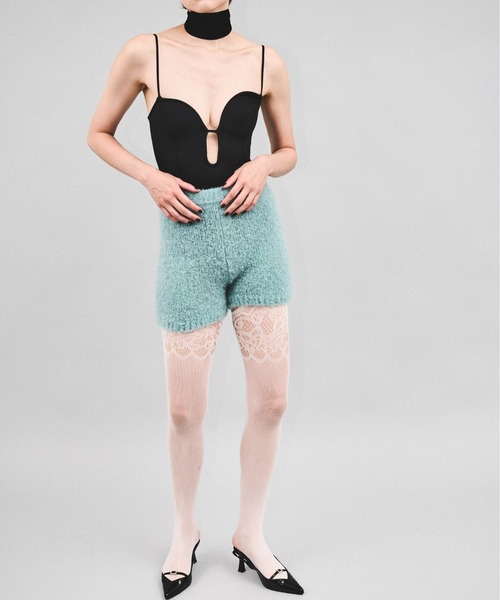 Carmelo(カーメロ)の「Toricot couche mohair pants(その他パンツ・レディース・ミント/ピンク・FREE)」の7枚目の写真