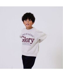 アソートロゴプリントワイドスウェット