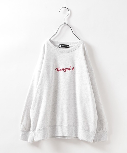 KANGOL（カンゴール）の「【KANGOL(カンゴール)】別注プリントプルオーバー(KIDS)（Tシャツ/カットソー・キッズ・ブラック/グリーン/ナチュラル・160cm/140cm/120cm/130cm/150cm）」の19枚目の写真