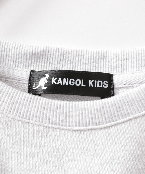 KANGOL（カンゴール）の「【KANGOL(カンゴール)】別注プリントプルオーバー(KIDS)（Tシャツ/カットソー・キッズ・ブラック/グリーン/ナチュラル・160cm/140cm/120cm/130cm/150cm）」の5枚目の写真
