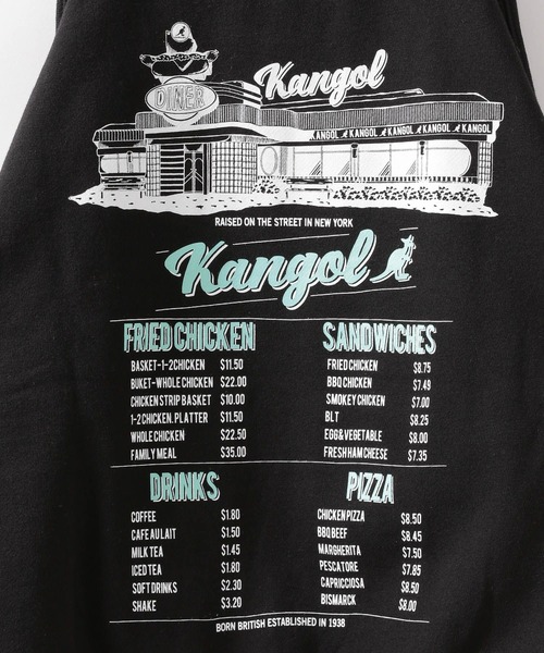 KANGOL（カンゴール）の「【KANGOL(カンゴール)】別注プリントプルオーバー(KIDS)（Tシャツ/カットソー・キッズ・ブラック/グリーン/ナチュラル・160cm/140cm/120cm/130cm/150cm）」の8枚目の写真