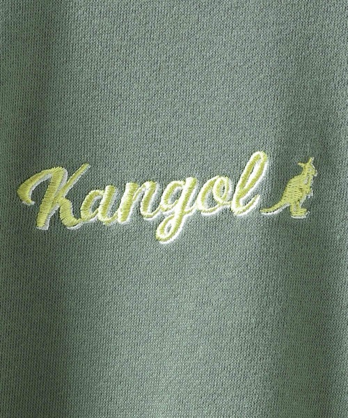 KANGOL（カンゴール）の「【KANGOL(カンゴール)】別注プリントプルオーバー(KIDS)（Tシャツ/カットソー・キッズ・ブラック/グリーン/ナチュラル・160cm/140cm/120cm/130cm/150cm）」の11枚目の写真