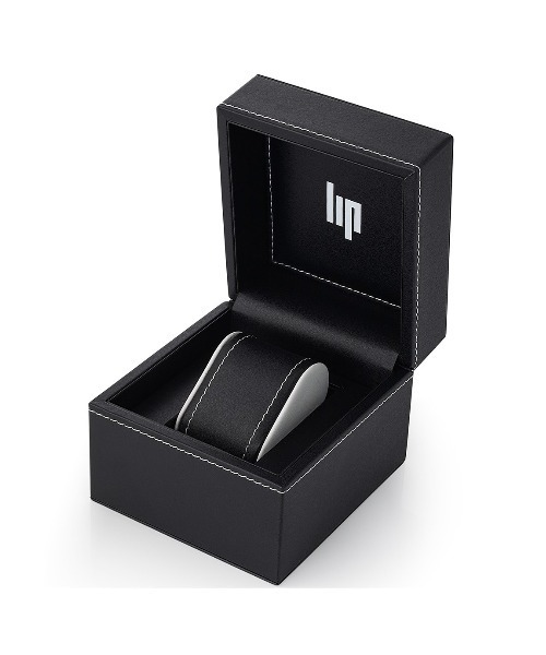 LIP(リップ)の「「LIP/リップ」ヒマラヤ 40mm スケルトン オートマチック シルバー ダークブルー レザー(アナログ腕時計・メンズ・ネイビー・40mm)」の4枚目の写真