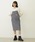 MILKFED.�i�~���N�t�F�h�j�́uWORK STYLE SALOPETTE SKIRT�i�T���y�b�g/�I�[�o�[�I�[���j�v�b�}���`