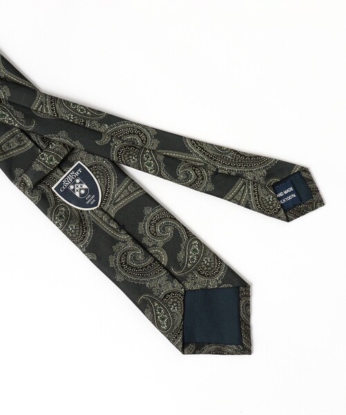 JOHN COMFORT（ジョンコンフォート）の「【JOHN COMFORT / シルク ペイズリー柄 ネクタイ】（ネクタイ・メンズ・ネイビー/ブラック/ブラウン/グリーン系その他5・ONE SIZE）」の11枚目の写真
