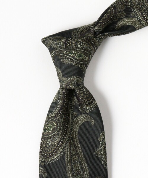 JOHN COMFORT（ジョンコンフォート）の「【JOHN COMFORT / シルク ペイズリー柄 ネクタイ】（ネクタイ・メンズ・ネイビー/ブラック/ブラウン/グリーン系その他5・ONE SIZE）」の13枚目の写真