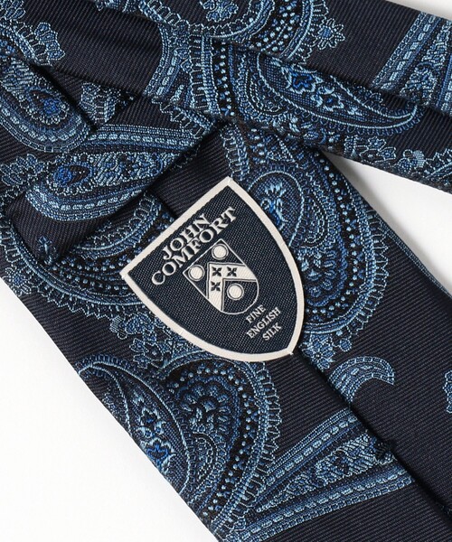 JOHN COMFORT（ジョンコンフォート）の「【JOHN COMFORT / シルク ペイズリー柄 ネクタイ】（ネクタイ・メンズ・ネイビー/ブラック/ブラウン/グリーン系その他5・ONE SIZE）」の15枚目の写真