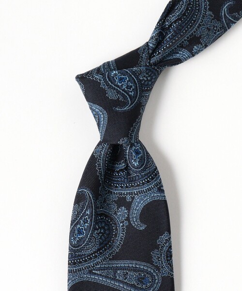 JOHN COMFORT（ジョンコンフォート）の「【JOHN COMFORT / シルク ペイズリー柄 ネクタイ】（ネクタイ・メンズ・ネイビー/ブラック/ブラウン/グリーン系その他5・ONE SIZE）」の16枚目の写真