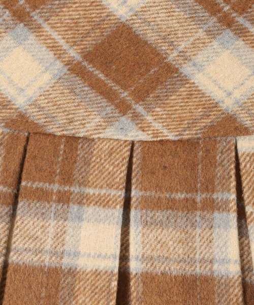 PHILLY（フィリー）の「【PHILLY】チェックボックスプリーツスカート（スカート・レディース・ベージュ/ブラック/レッド・FREE）」の11枚目の写真