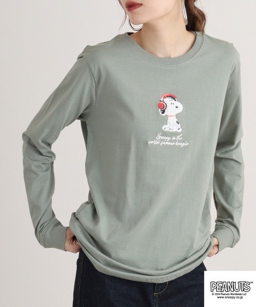 サンシャインクラウドPEANUTS & BUTTER ロゴ 長袖Tシャツ サンシャインクラウドPEANUTS & BUTTER ロゴ 長袖Tシャツ