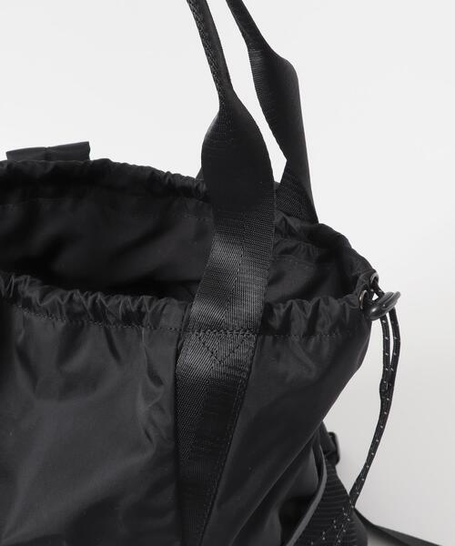 SENSE OF PLACE by URBAN RESEARCH（センスオブプレイスバイアーバンリサーチ）の「2WAYナイロンバックパック（バックパック/リュック・メンズ・チャコールグレー/グレー/ブラック・ONE）」の5枚目の写真