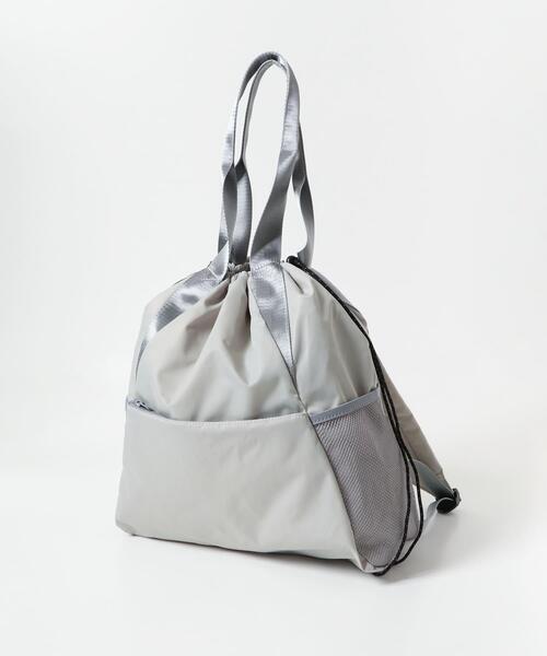 SENSE OF PLACE by URBAN RESEARCH（センスオブプレイスバイアーバンリサーチ）の「2WAYナイロンバックパック（バックパック/リュック・メンズ・チャコールグレー/グレー/ブラック・ONE）」の8枚目の写真