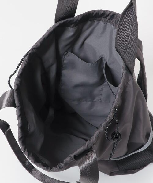SENSE OF PLACE by URBAN RESEARCH（センスオブプレイスバイアーバンリサーチ）の「2WAYナイロンバックパック（バックパック/リュック・メンズ・チャコールグレー/グレー/ブラック・ONE）」の15枚目の写真