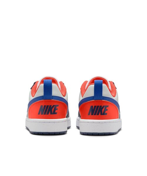NIKE（ナイキ）の「ナイキ コート ボロー LOW リクラフト ジュニアシューズ / Nike Court Borough Low Recraft Big Kids' Shoes DV5456-401 Midnight Navy（スニーカー・キッズ・ネイビー・23/24/25/22.5/24.5/23.5）」の2枚目の写真