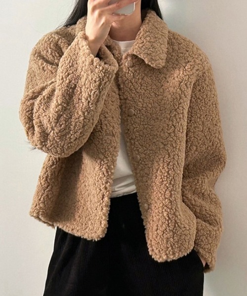 Girly Heart ショートコート アイボリー Girly Heart ショートコート アイボリー Girly Heart Short Coat