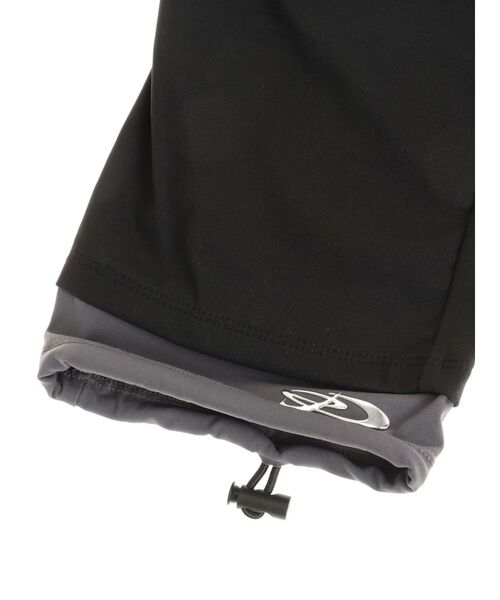 EMODA（エモダ）の「ドローストリングレッグウォーマー（レッグウォーマー・レディース・ブラック/グレー・FREE）」の7枚目の写真