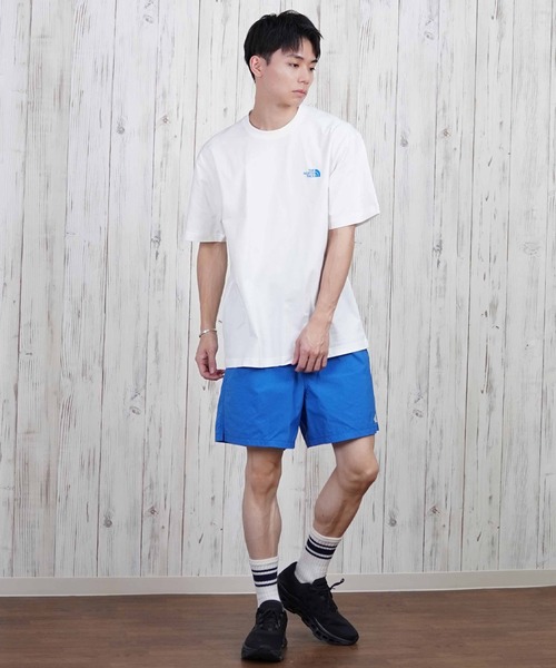 THE NORTH FACE(ザノースフェイス)の「THE NORTH FACE/ザ・ノース・フェイス SS FD CLR SM CTN T 半袖Tシャツ 吸汗速乾 NT32548(Tシャツ/カットソー・メンズ・ホワイト/ネイビー/ブラック/スモークグレー・L/M/S/XL)」の9枚目の写真