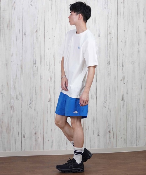 THE NORTH FACE(ザノースフェイス)の「THE NORTH FACE/ザ・ノース・フェイス SS FD CLR SM CTN T 半袖Tシャツ 吸汗速乾 NT32548(Tシャツ/カットソー・メンズ・ホワイト/ネイビー/ブラック/スモークグレー・L/M/S/XL)」の10枚目の写真