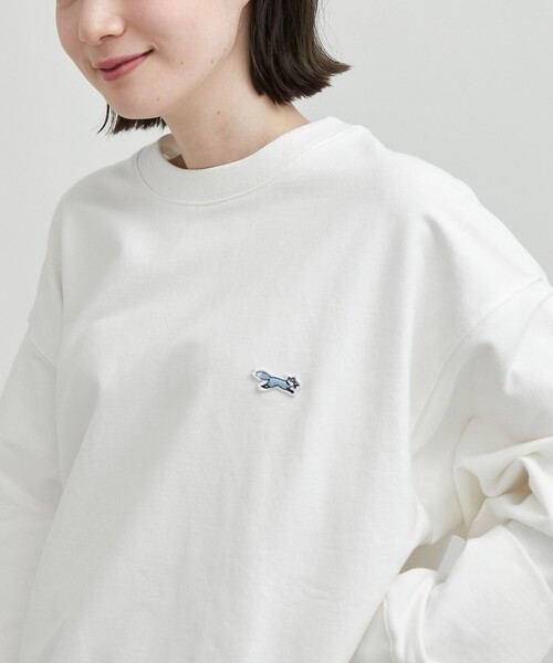 PENNEYS（ぺニーズ）の「Penneys（ぺニーズ）別注クリアコットンクルーネックスウェット（スウェット・メンズ・ターコイズブルー/ライム/ネイビー/ホワイト/ライトグレー・M/L/XL）」の2枚目の写真