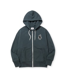 CALEE（キャリー）の「DOUBLE FACE DROP ZIP HD（パーカー）」