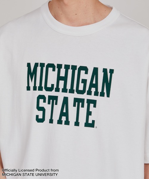 Champion(チャンピオン)の「【Champion/チャンピオン】メンズ MADE IN USA ティーテンイレブン ショートスリーブTシャツ MSU(Tシャツ/カットソー・メンズ・ホワイト×グリーン/ホワイト/モスグリーン/グリーン系その他・MEDIUM/LARGE/X-LARGE)」の5枚目の写真