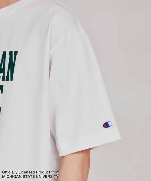 CHAMPION T1011 S/S T-SHIRT MSU 【MADE IN USA】 チャンピオン ティーテンイレブン ショートスリーブ Tシャツ ミシガン州立大学 メンズ レディース C5-B309 Champion チャンピオン T1011 ティーテンイレブン Tシャツ MSU