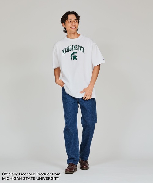 Champion(チャンピオン)の「【Champion/チャンピオン】メンズ MADE IN USA ティーテンイレブン ショートスリーブTシャツ MSU(Tシャツ/カットソー・メンズ・ホワイト×グリーン/ホワイト/モスグリーン/グリーン系その他・MEDIUM/LARGE/X-LARGE)」の18枚目の写真