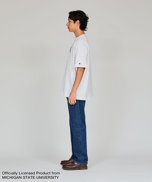 CHAMPION T1011 S/S T-SHIRT MSU 【MADE IN USA】 チャンピオン ティーテンイレブン ショートスリーブ Tシャツ ミシガン州立大学 メンズ レディース C5-B309 Champion チャンピオン T1011 ティーテンイレブン Tシャツ MSU