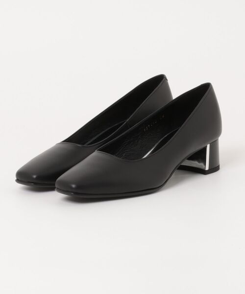 HIMIKO(ヒミコ)の「【Made in Japan】【HIMIKO】スクエアトゥメタルプレートヒールパンプス/651112(パンプス・レディース・ベージュ系その他/ブラック/グレイッシュベージュ/ブラック系その他4/ダークブラウン・23.5cm/23.0cm/22.5cm/22.0cm/25.0cm/24.5cm/24.0cm/21.5cm/25.5cm/26.0cm/26.5cm)」の16枚目の写真