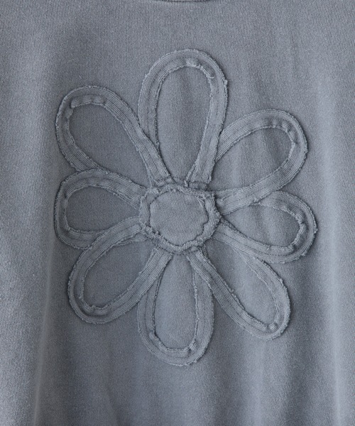 CIAOPANIC TYPY(チャオパニックティピー)の「【2025年S/S新作】【KIDS】ピグメント加工フラワーロープスウェット(スウェット・キッズ・イエロー/チャコールグレー/オフホワイト・X-LARGE/LARGE/MEDIUM/SMALL/XX-LARGE)」の22枚目の写真