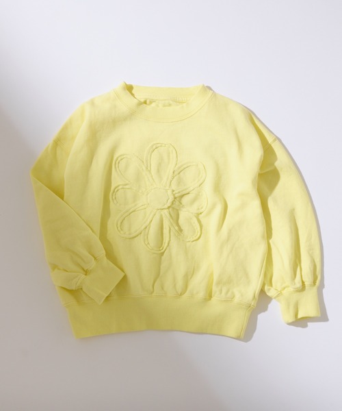 CIAOPANIC TYPY(チャオパニックティピー)の「【2025年S/S新作】【KIDS】ピグメント加工フラワーロープスウェット(スウェット・キッズ・イエロー/チャコールグレー/オフホワイト・X-LARGE/LARGE/MEDIUM/SMALL/XX-LARGE)」の18枚目の写真