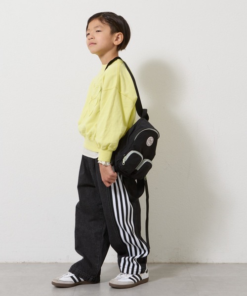 CIAOPANIC TYPY(チャオパニックティピー)の「【2025年S/S新作】【KIDS】ピグメント加工フラワーロープスウェット(スウェット・キッズ・イエロー/チャコールグレー/オフホワイト・X-LARGE/LARGE/MEDIUM/SMALL/XX-LARGE)」の8枚目の写真