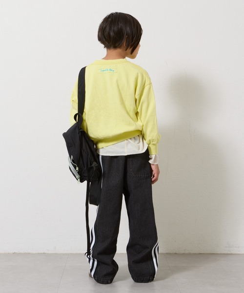 CIAOPANIC TYPY(チャオパニックティピー)の「【2025年S/S新作】【KIDS】ピグメント加工フラワーロープスウェット(スウェット・キッズ・イエロー/チャコールグレー/オフホワイト・X-LARGE/LARGE/MEDIUM/SMALL/XX-LARGE)」の9枚目の写真