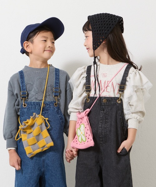 CIAOPANIC TYPY(チャオパニックティピー)の「【2025年S/S新作】【KIDS】ピグメント加工フラワーロープスウェット(スウェット・キッズ・イエロー/チャコールグレー/オフホワイト・X-LARGE/LARGE/MEDIUM/SMALL/XX-LARGE)」の10枚目の写真