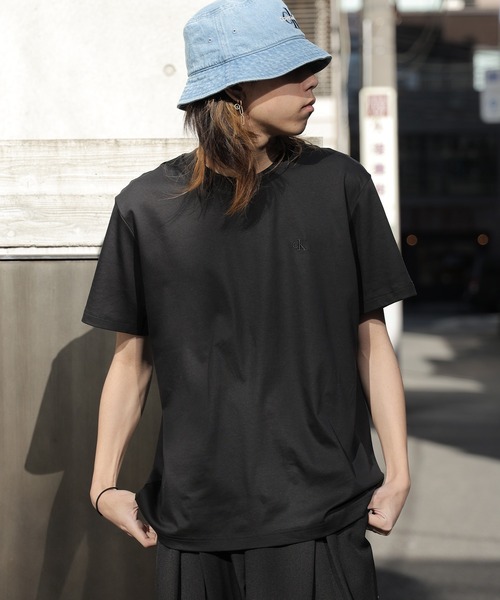 Calvin Klein（カルバン・クライン）の「Calvin Klein/カルバンクライン SS REG LIQUID COTTON TEE Tシャツ メンズ 秋物 秋服 2026年秋冬（Tシャツ/カットソー・メンズ・グレー/ホワイト/ブラック・XL/L/M/S）」の19枚目の写真