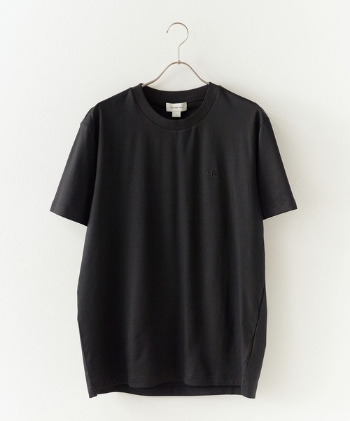Calvin Klein/カルバンクライン SS REG LIQUID COTTON TEE T