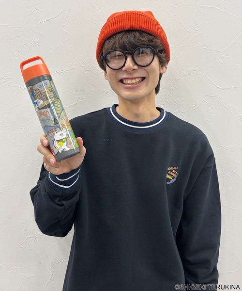 セール】【Shigeki Terukina】コラボステンレスボトル/容量480ml