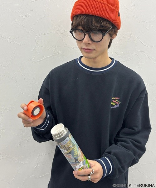 セール】【Shigeki Terukina】コラボステンレスボトル/容量480ml（水筒