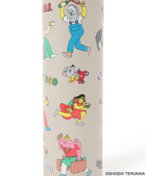 セール】【Shigeki Terukina】コラボステンレスボトル/容量480ml（水筒