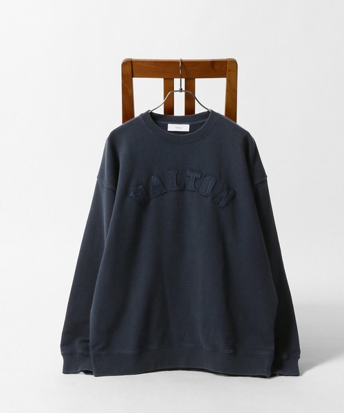 RAGEBLUE（レイジブルー）の「オーバーサイズ/カレッジロゴスウェット（スウェット・メンズ・ホワイト/ネイビー/グリーン・MEDIUM/LARGE）」の3枚目の写真