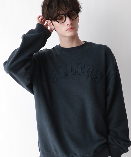 RAGEBLUE（レイジブルー）の「オーバーサイズ/カレッジロゴスウェット（スウェット・メンズ・ホワイト/ネイビー/グリーン・MEDIUM/LARGE）」の15枚目の写真