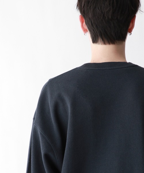 RAGEBLUE（レイジブルー）の「オーバーサイズ/カレッジロゴスウェット（スウェット・メンズ・ホワイト/ネイビー/グリーン・MEDIUM/LARGE）」の18枚目の写真