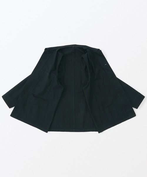 セール】紳士 木の実から作ったカポック混ヘリンボーン カバーオール