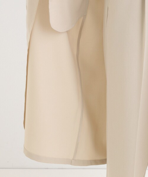 DRESKIP(ドレスキップ)の「【S-LL/2WAY】ジャンドレにもなるロングジレ(ベスト・レディース・ライトベージュ/オリーブ/ブラック・01/04/03/02)」の6枚目の写真