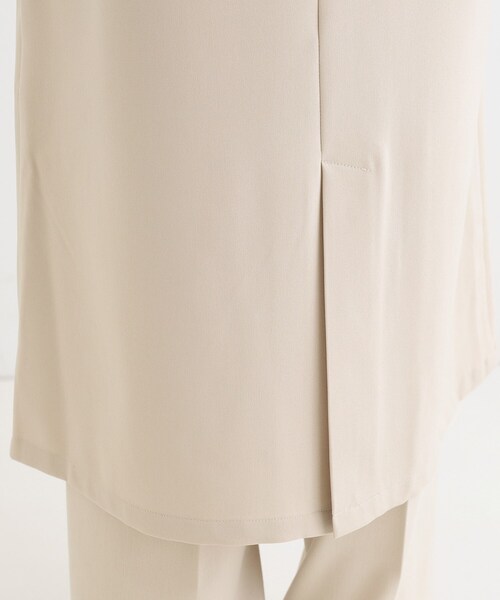 DRESKIP(ドレスキップ)の「【S-LL/2WAY】ジャンドレにもなるロングジレ(ベスト・レディース・ライトベージュ/オリーブ/ブラック・01/04/03/02)」の7枚目の写真