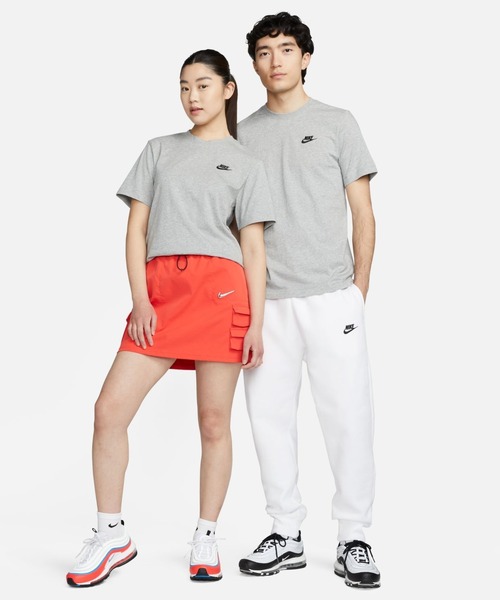 NIKE(ナイキ)の「ナイキ メンズ 半袖 Tシャツ クラブ Tシャツ AR4999(Tシャツ/カットソー・メンズ・グレー/ホワイト/ブラック・S/M/L/LL/3L)」の4枚目の写真