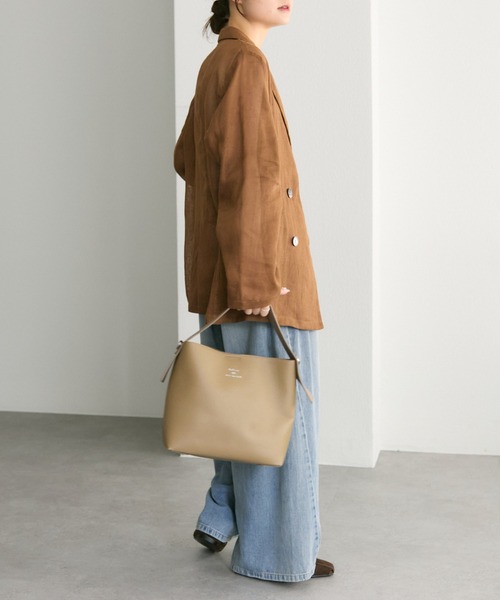 PUAL CE CIN(ピュアルセシン)の「【@sein___000】【本革】2WAYショルダーバッグ(ハンドバッグ・レディース・ブラック/ベージュ・FREE)」の8枚目の写真